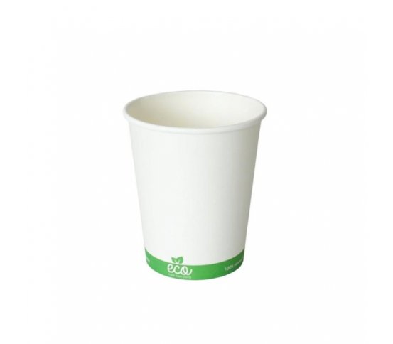Kelímek nápojový bílý 175ml z celulózy Eco Cups (50ks)