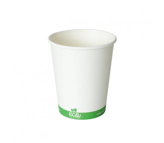 Kelímek nápojový bílý 240ml z celulózy Eco Cups (50ks)