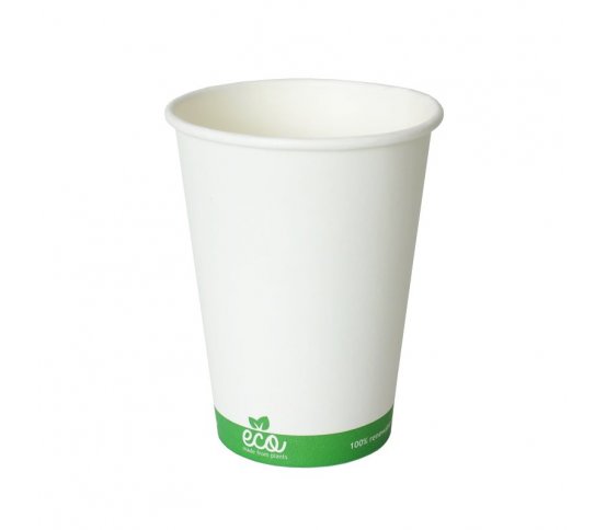 Kelímek nápojový bílý 350ml z celulózy Eco Cups (50ks)