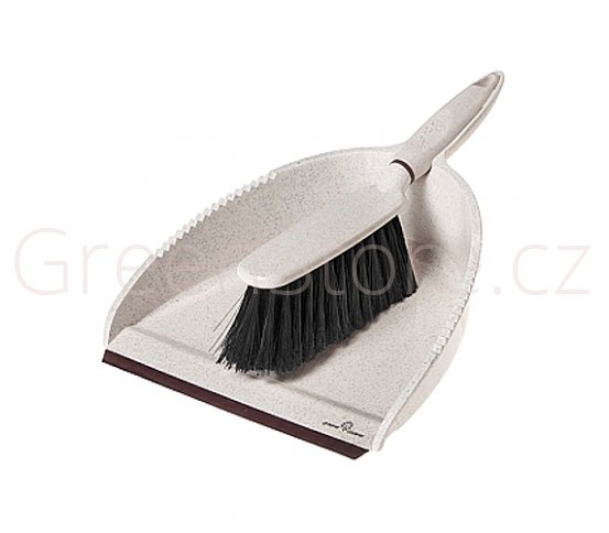 Ekologický smetáček s lopatkou krémový Greener Cleaner