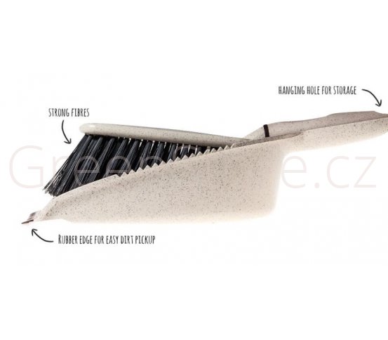 Ekologický smetáček s lopatkou na úklid domácnosti