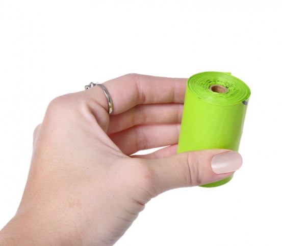 Ekosáček z kukuřice na hovínka 45ks - BIO kompostovatelné