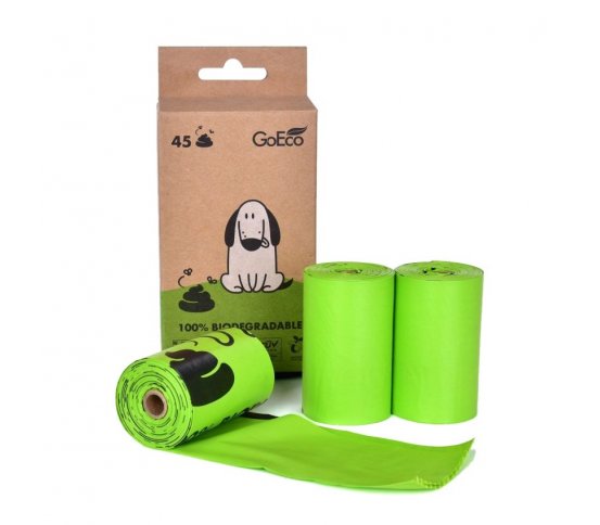 Ekosáček z kukuřice na hovínka 45ks - BIO kompostovatelné