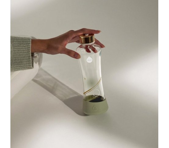 Equa Skleněná láhev Metallic Gold 550ml