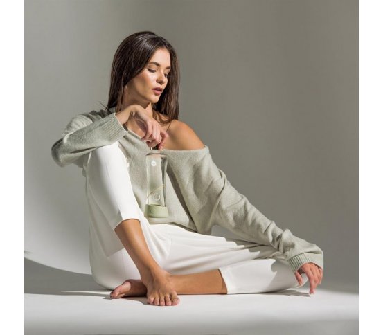 Equa Skleněná láhev Metallic Gold 550ml