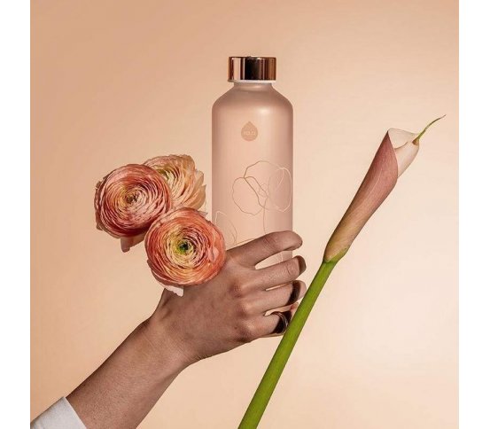 Equa Designová skleněná láhev Mismatch Bloom 750ml