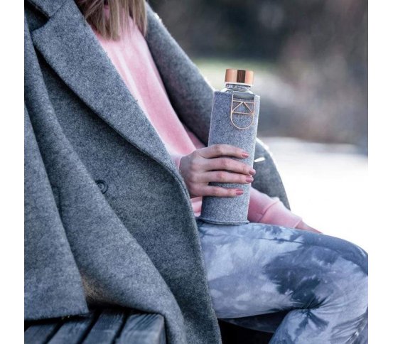 Equa Ekologická skleněná láhev Mismatch Rose Gols