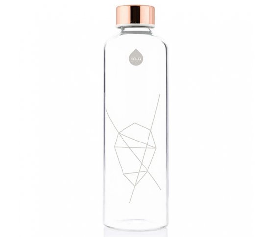 Equa Skleněná láhev s obalem Mismatch Lava 750ml 1