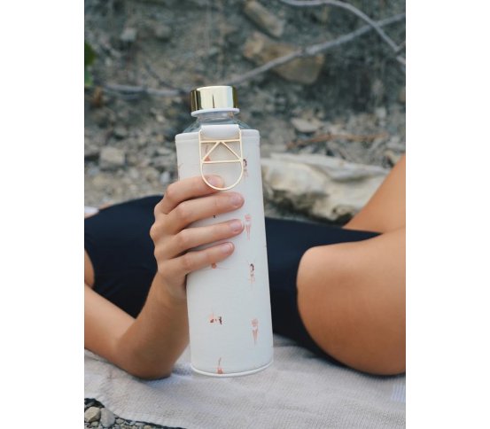 Equa Skleněná láhev s obalem Mismatch Playa 750ml