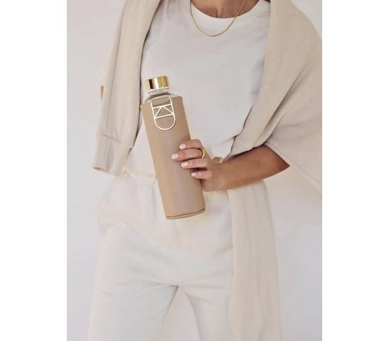 Equa Skleněná láhev s obalem Mismatch Sienna 750ml