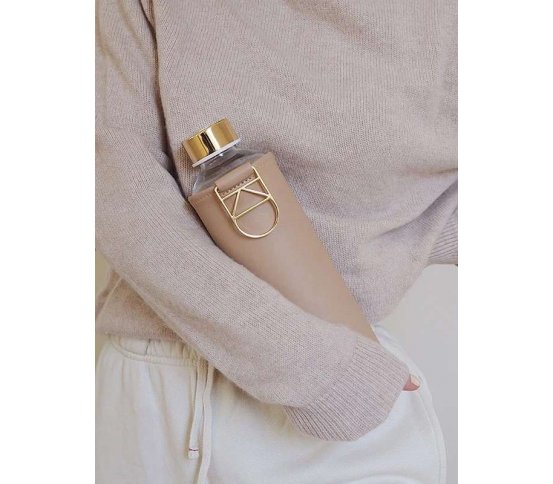 Equa Skleněná láhev s obalem Mismatch Sienna 750ml