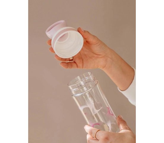 Ekologická kvalitní láhev na vodu s těsnícím víčkem Equa