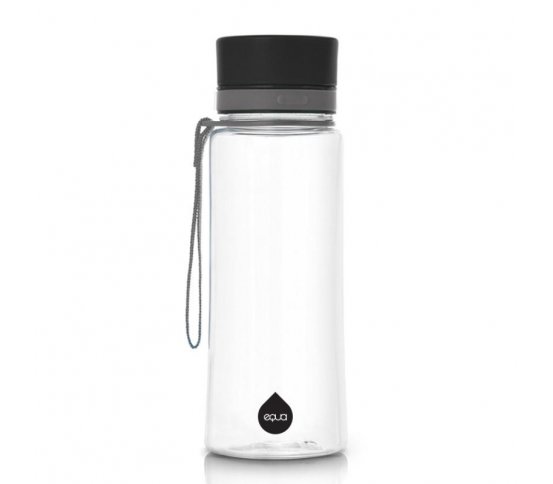 Equa Tritanová láhev Plain Black 600ml