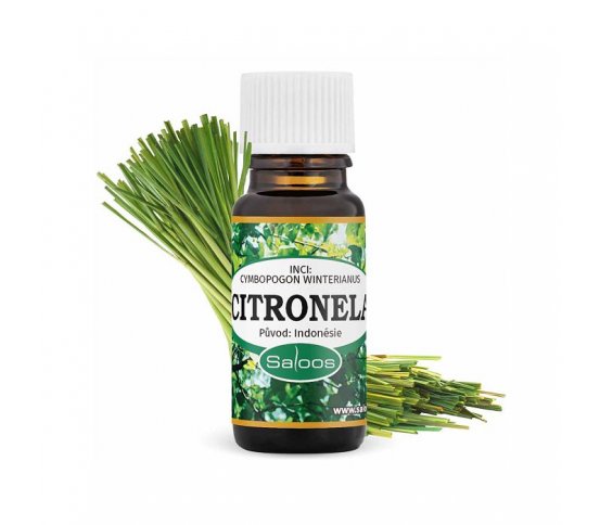 Esenciální olej Citronela 10ml Saloos