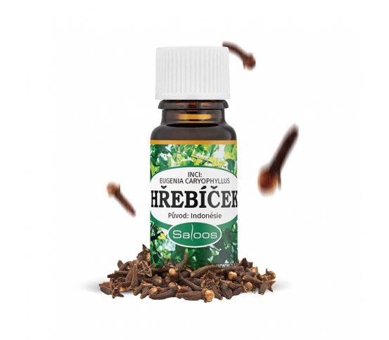 Esenciální olej Hřebíček 10ml Saloos
