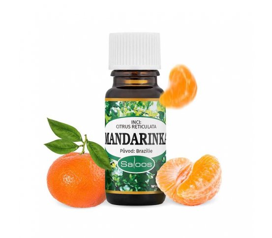 Esenciální olej Mandarinka 10ml Saloos