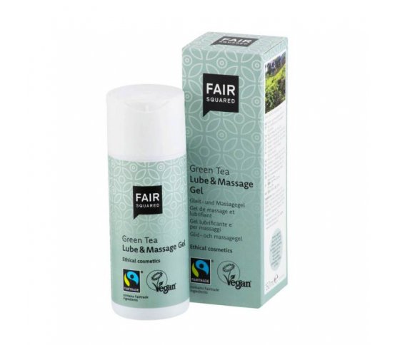 Fair Squared Lubrikační a masážní gel zelený čaj 150ml