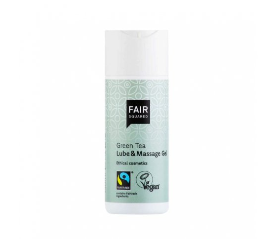 Fair Squared Veganský Lubrikační a masážní gel zelený čaj 150ml