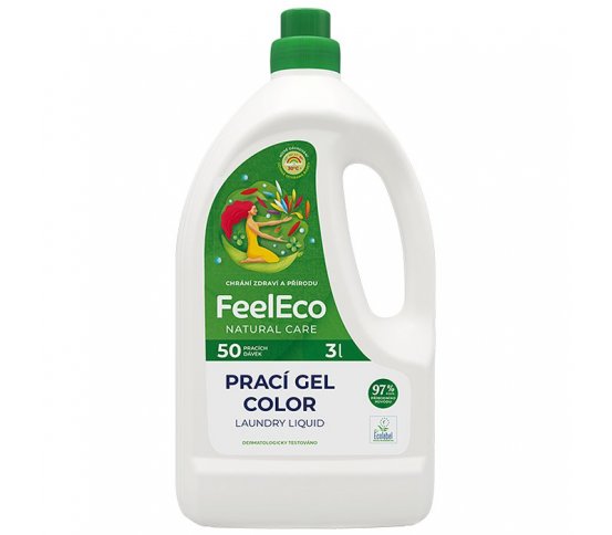 Feel Eco Prací gel na barevné prádlo 3l