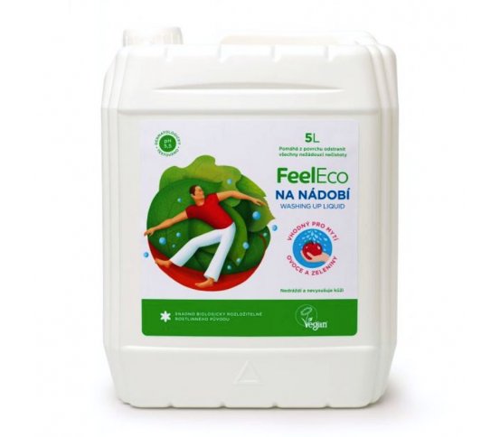 Feel Eco gel na nádobí a ovoce 5l - poškozený obal