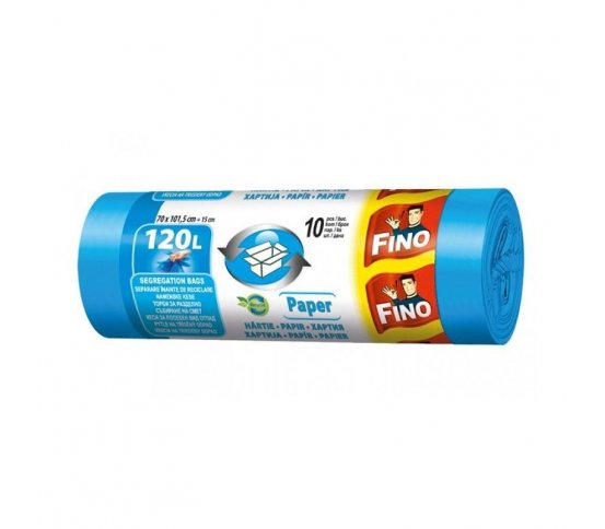 Fino Pytle na papír z recyklovaného plastu 120l (10ks)
