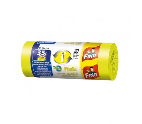 Fino Pytle na plast z recyklovaného plastu 35l (20ks)