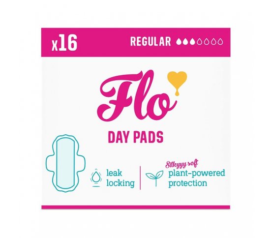 FLO Ultra tenké vložky z bio bambusu - denní 16ks