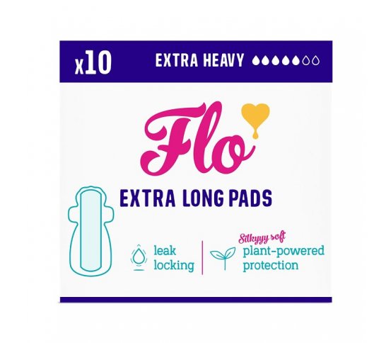 FLO Ultra tenké vložky z bio bambusu - extra absorpční 10ks