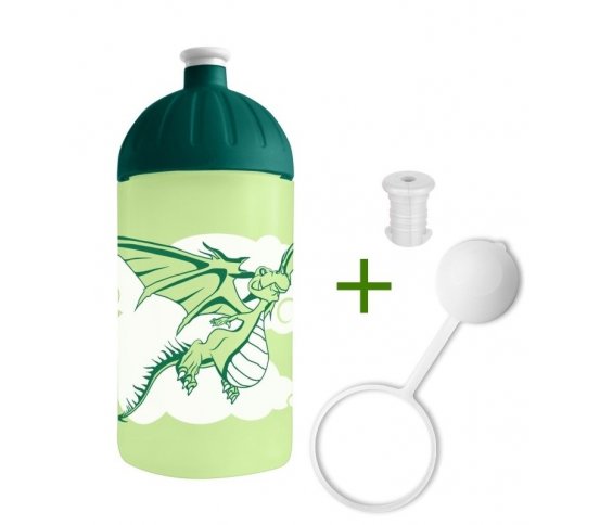 FreeWater Láhev 0,5l - Drak špunt krytka zdarma