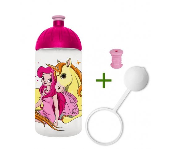 FreeWater Láhev 0,5l - Jednorožec špunt krytka zdarma