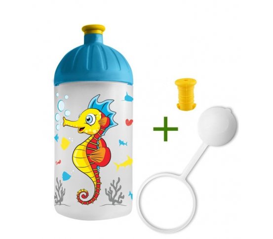 FreeWater Láhev 0,5l - Mořský koník špunt krytka zdarma