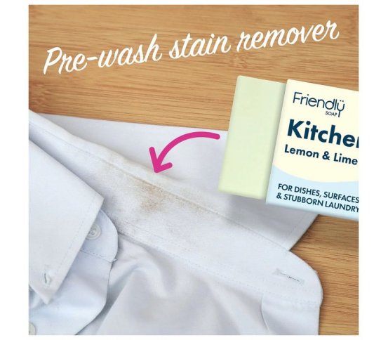 Friendly Soap přírodní multifunkční mýdlo citron a limetka 95g