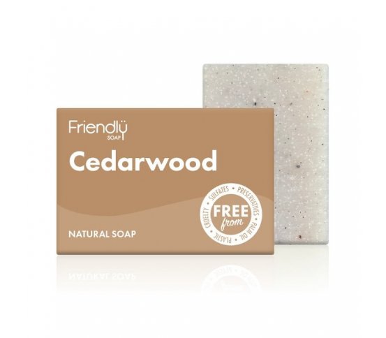 Friendly Soap Přírodní mýdlo cedrové dřevo 95g