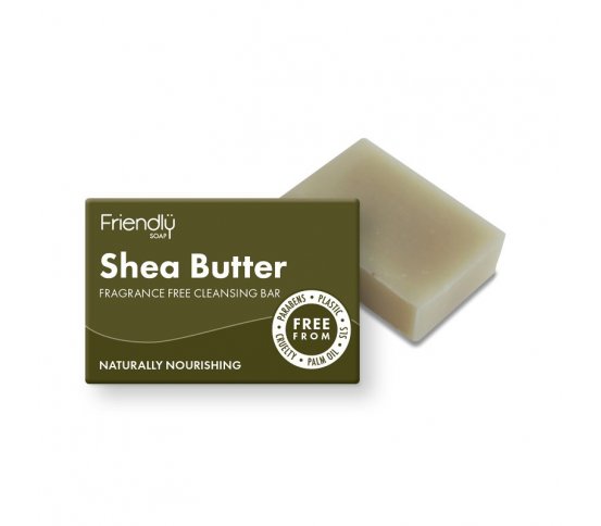 Friendly Soap přírodní mýdlo na čištění obličeje s bambuckým máslem 95g