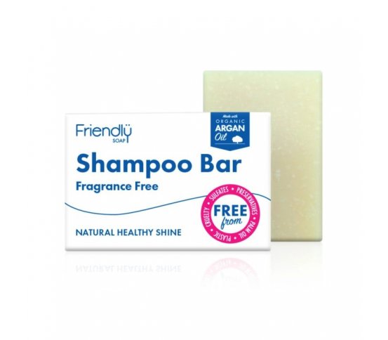 Friendly Soap Přírodní mýdlo na vlasy bez vůně 95g