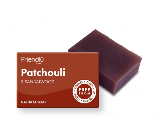 Friendly Soap Přírodní mýdlo pačuli a santalové dřevo 95g