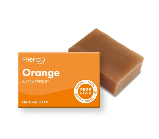 Friendly Soap Přírodní mýdlo pomeranč a grep 95g