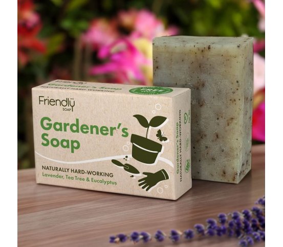 Friendly Soap Přírodní mýdlo pro zahradníky 95g