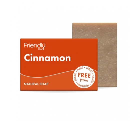 Friendly Soap Přírodní mýdlo skořice a cedrové dřevo 95g