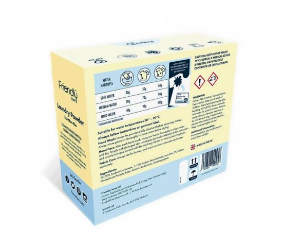 Friendly Soap přírodní prací prášek bez vůně 1,75kg