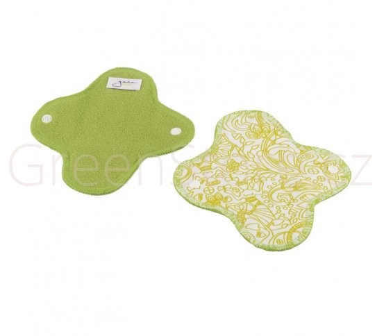 Gaia Cup Látkové slipové vložky 2ks - zelené