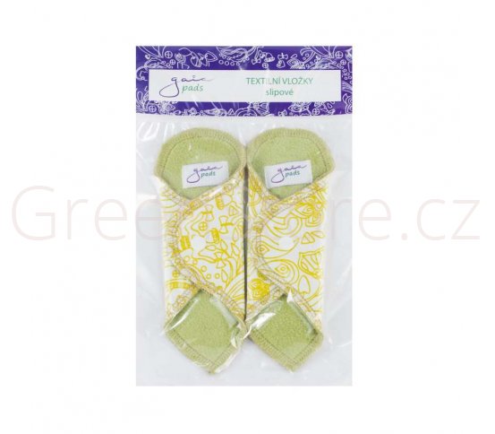 Gaia Cup Látkové slipové vložky 2ks - zelené