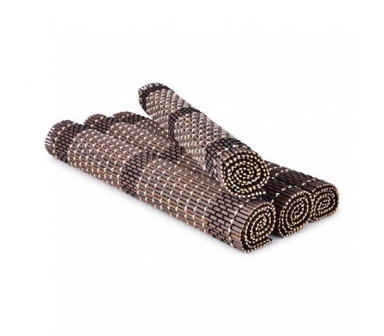 Jídelní prostírání z bambusu hnědé čokoládové ekologické