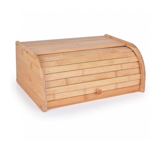 GoEco Bambusový chlebník s roletkovým víkem 40cm