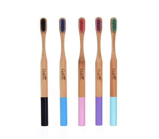 GoEco Sada Bambusových zubních kartáčků 4 1