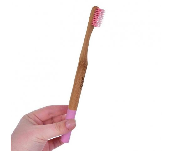 GoEco Bambusový zubní kartáček soft - modrý