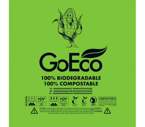 GoEco Ekopytel z kukuřice na odpadky 60l (10ks) 3