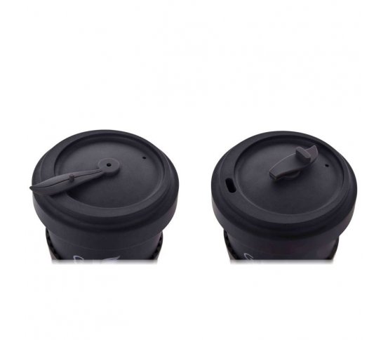 GoEco Kelimero Bambusový hrnek 500ml - antracitový