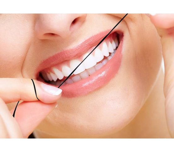 GoEco Sada zubní nit 30m a 30ks zubních párátek 2