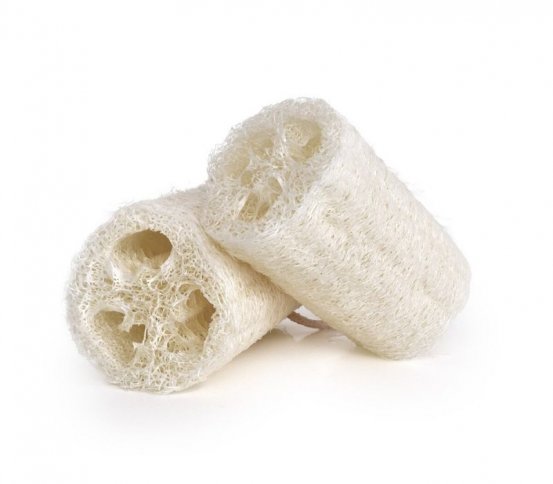 GoEco Přírodní tělová houba z lufy 10cm (3ks)